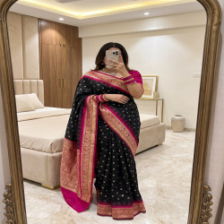 Premium Banarasi Silk Zari Weave Saree